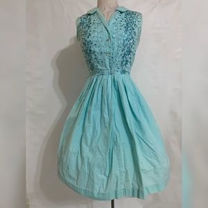 Vintage Embroidered Dress